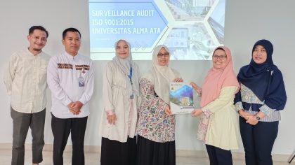 Universitas Alma Ata Sukses Laksanakan Surveillance Audit ISO 9001:2015