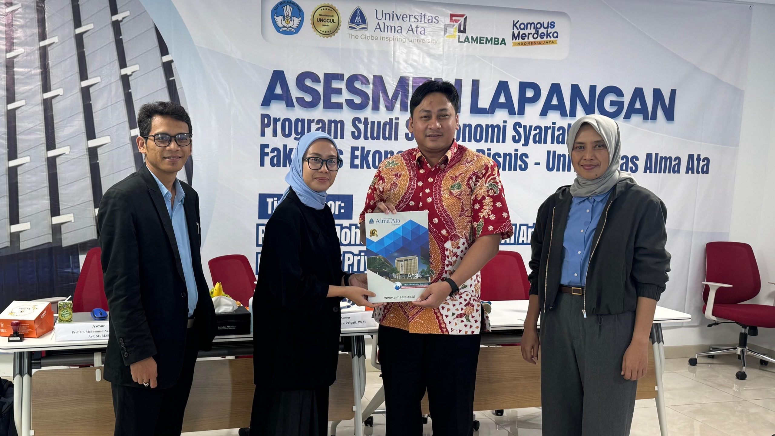 Program Studi Ekonomi Syariah Universitas Alma Ata Telah Divisitasi oleh Asesor LAMEMBA