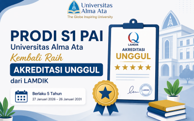 Prodi S1 PAI Universitas Alma Ata Kembali Raih Akreditasi Unggul dari LAMDIK